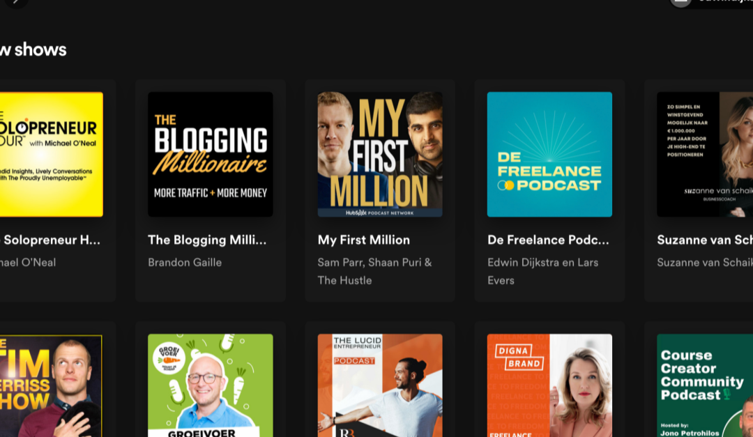 Wat zijn de beste podcasts voor ondernemers? 10 aanraders